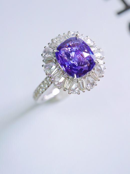 2.09ct 蓝宝石戒指 商品图1