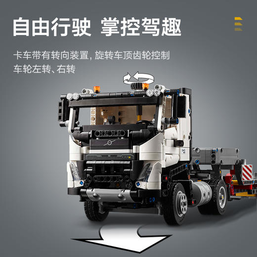 乐高LEGO Volvo FMX卡车和EC230绿色动力挖掘机LEGC42175 商品图5