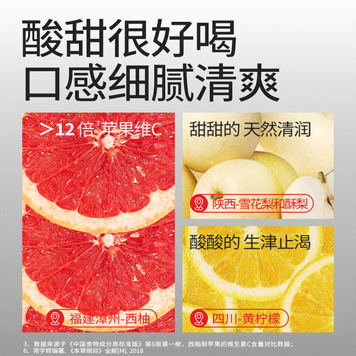 纯耕金银花柚子汁金银花西柚汁， 宝宝爱喝、酸酸甜甜果汁清凉不上火清润2.0L一箱（20袋一箱）量贩装；100mL每袋 商品图4