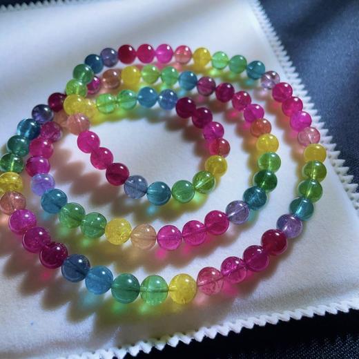 78.6g 8mm 碧玺手链 商品图2