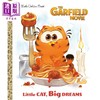 【中商原版】小金书 加菲猫的大理想 Little Golden Book The Garfield Movie Little Cat Big Dreams 英文原版 卡通动画绘本 商品缩略图0