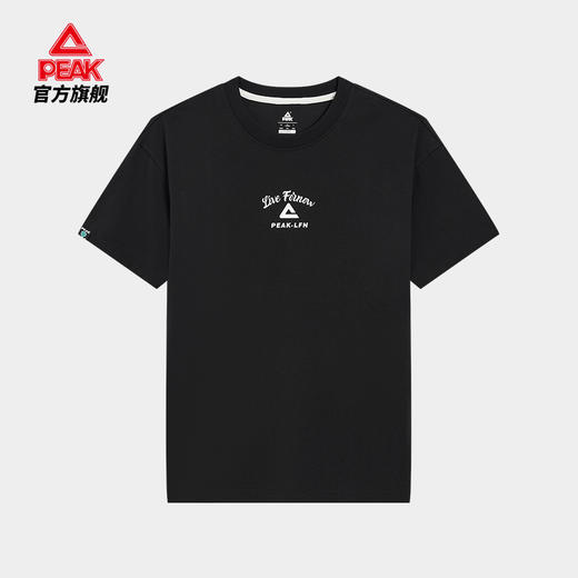 匹克2024年新款时尚生活男款圆领短T恤F6242761 商品图2