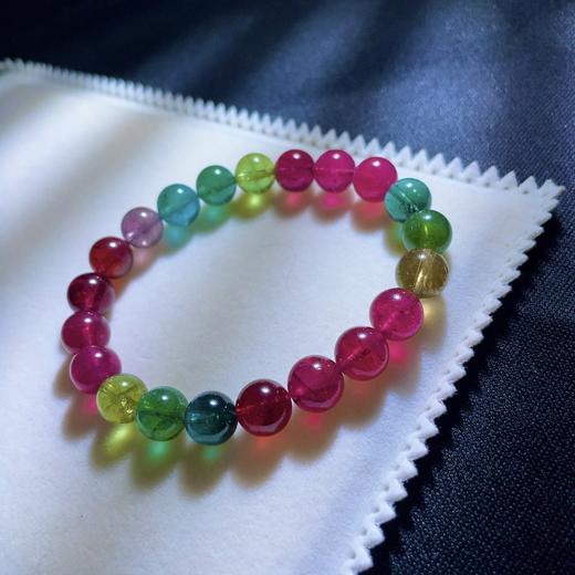 25.4g 9mm 碧玺手链 商品图3