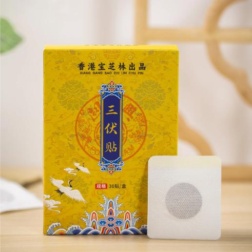 【超值11盒，共330贴】香港宝芝林 三伏贴 30贴/盒  全家可用 商品图0