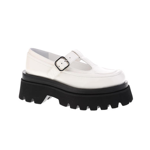 sheme董璇同款进口光感袋鼠皮简约易搭配年轻时尚玛丽珍女士单鞋可定制 商品图10