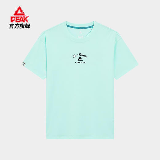 匹克2024年新款时尚生活男款圆领短T恤F6242761 商品图0