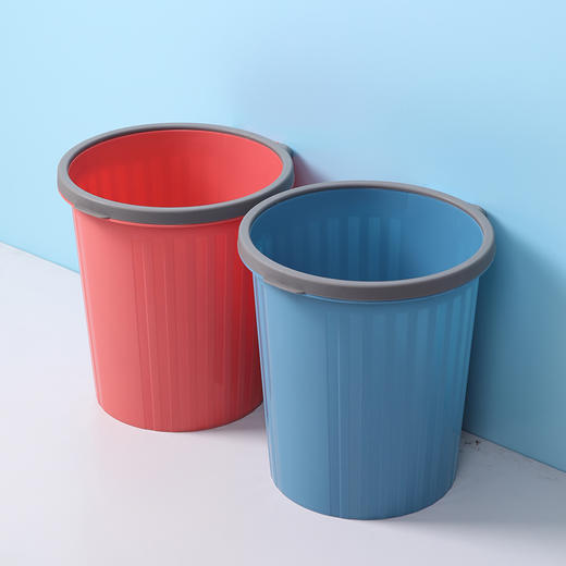 美丽雅圆形盖圈垃圾桶大号 商品图4