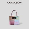 cocoglow·汽水系列女士手提包手工工艺编织菜篮子新品中号 商品缩略图0