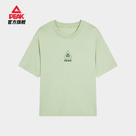 匹克2024年新款乐活系列男款圆领短T恤F6243067