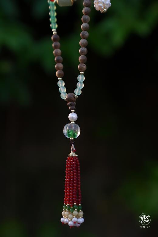 108子沉香手串 斜挎链 商品图7