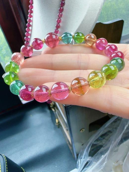 24.3g 9mm 碧玺手链 商品图2