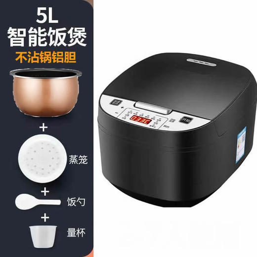 【智能魔盒，润口可口】先科5L电饭煲，大容量智能家用锅；电子智能控温，恰到好处的可口米饭，满满幸福感！ 商品图10
