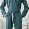 秋款95%棉长袖宽松家居服套装 A-4177芬腾 商品缩略图2