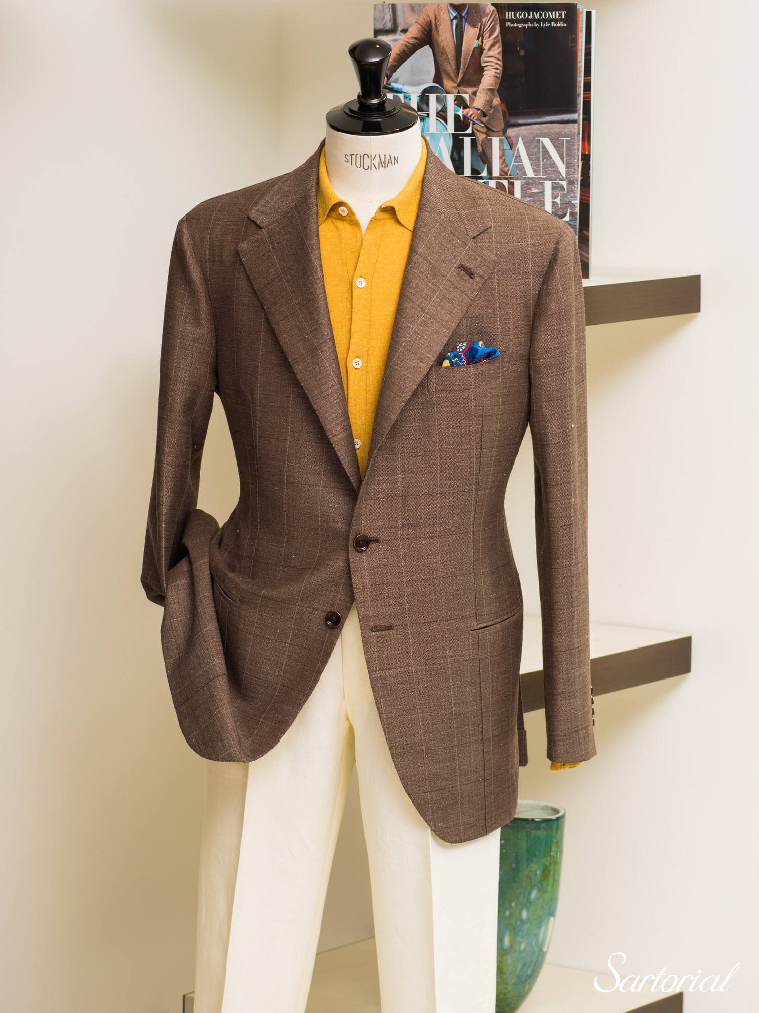 Sartoria Pirozzi Wool Silk Jacket