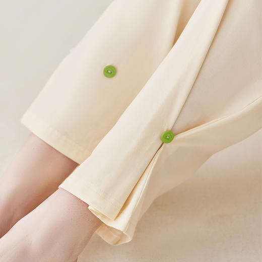 秋款95%棉长袖宽松家居服套装 A-4177芬腾 商品图4