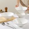 温润如玉的高级感！餐具中的“白月光”? 【CUNYONG存咏皓玉系列白玉斗笠碗】 旗舰店：69.8/套 开团29.9/套 存咏皓玉系列陶瓷斗笠碗 草帽盘 釉下彩工艺 商品缩略图9
