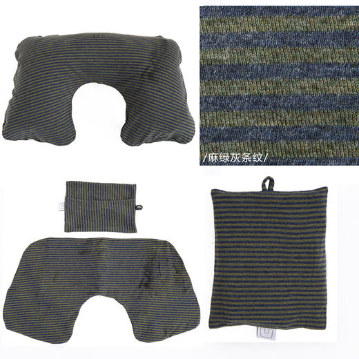 【充气U枕】充气U型枕无印吹气式护颈枕良品旅行枕飞机便携U形颈椎枕脖子靠枕 商品图12