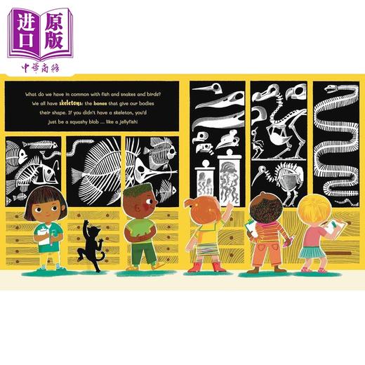 【中商原版】鲁帕博士的人体书 超级骷髅 Dr Roopas Body Books The Super Skeleton 英文原版 儿童科普绘本 自然科学知识图书 商品图1