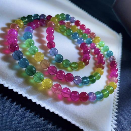 78.6g 8mm 碧玺手链 商品图4