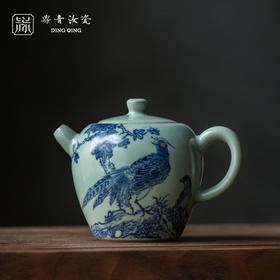 问鼎鼎青青花高升沸泉壶（锦上添花）