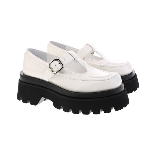 sheme董璇同款进口光感袋鼠皮简约易搭配年轻时尚玛丽珍女士单鞋可定制 商品图11