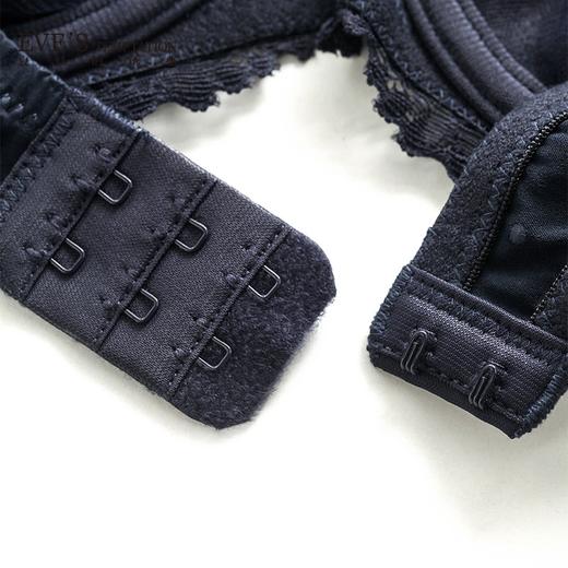 【云优选】夏娃的诱惑法式蕾丝内衣女薄款大胸显小防下垂超薄缩胸大码文胸夏 商品图4