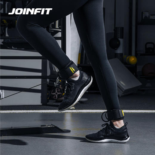 JOINFIT脚踝扣 健身龙门架脚踝扣练臀部腿部拉力绳配件力量训练环绑腿扣 商品图3