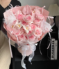 玫瑰之约--粉荔枝混搭花束 商品缩略图0