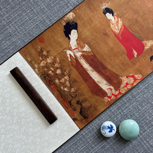 灵境·人民艺术馆｜艺术仿制画《簪花仕女图》 商品图0