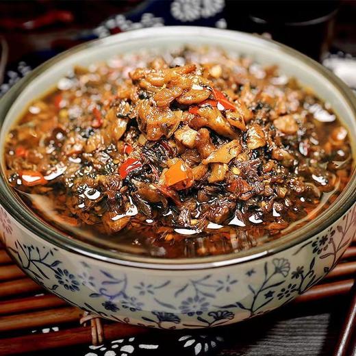 【百搭下饭菜！外婆菜】湖南特产-农家外婆菜，古法手艺制作 鲜香爽辣 开胃下饭！下饭酱拌饭拌面湘西风味梅干菜微辣即食Y 商品图2