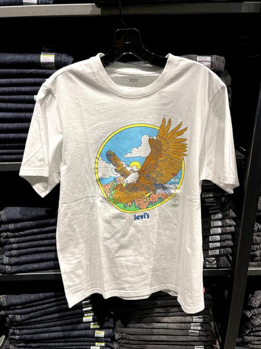 Levi’s/李维斯 男士棉质日常休闲宽松圆领印花短袖T恤 商品图2