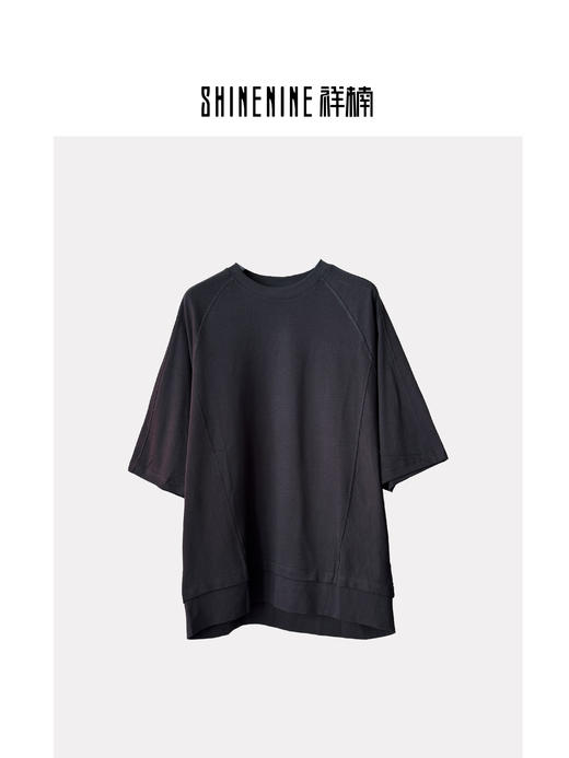 W422512005纯色短袖T恤 商品图1