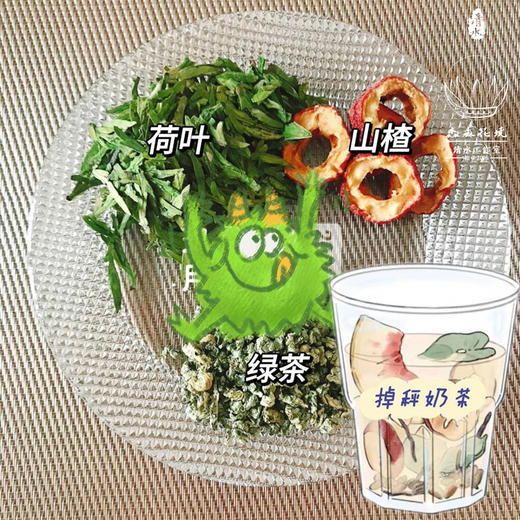 淼森花境丨中式奶茶三角包泡茶组合茶养发五黑桑椹茶 掉秤荷叶山楂绿茶 痘痘菊花决明子茶 祛湿红豆薏米茶 白白桑椹玫瑰茯苓茶 散结红枣百合茶 商品图7