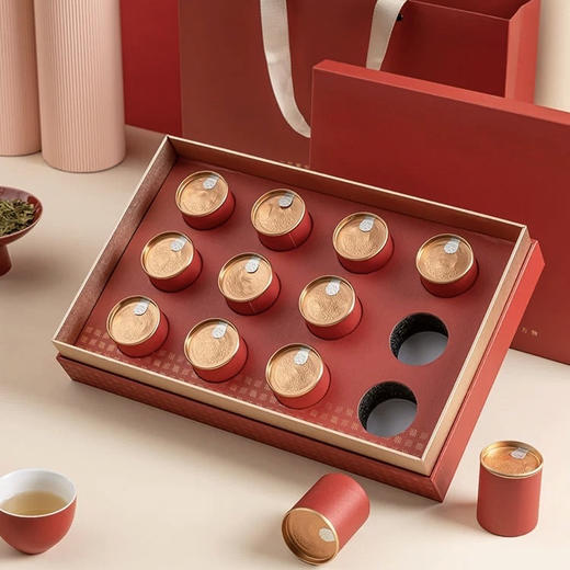 2012年特级金花茯茶礼盒(10g×12罐) 商品图1