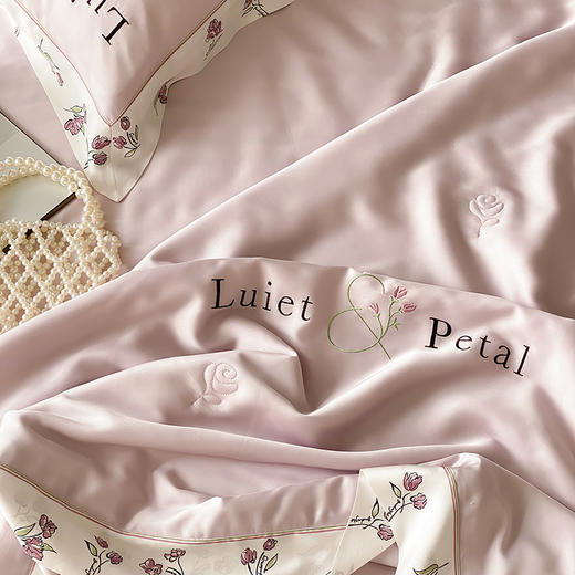 自然醒60支秘密花园奥地利天丝数码印花夏被四件套可水洗空调被冰丝滑夏被夏天被芯薄被子TD 商品图12