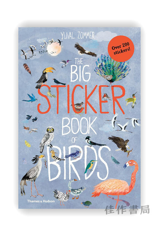 The Big Sticker Book of Birds (The Big Book series) / 鸟类大贴纸书（大书系列） 商品图0