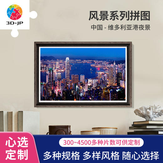 心选定制 H2089 中国-维多利亚港夜景 商品图0