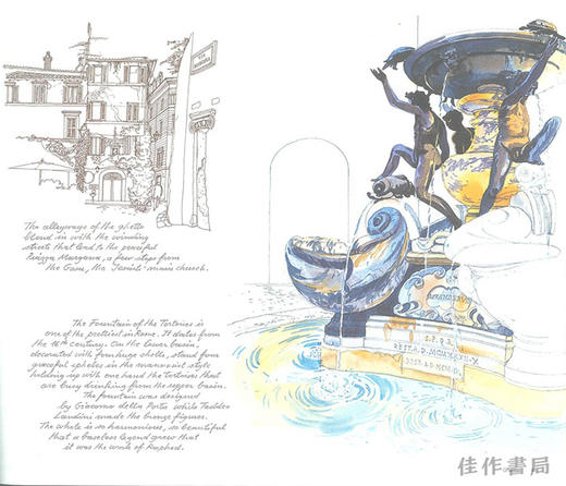 Venice sketchbook / 威尼斯水彩速写本 商品图3