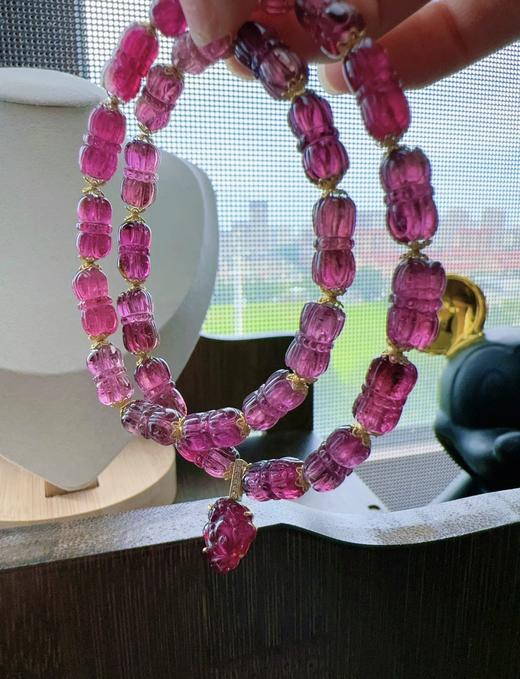 25.4g 雕刻碧玺手链 商品图7