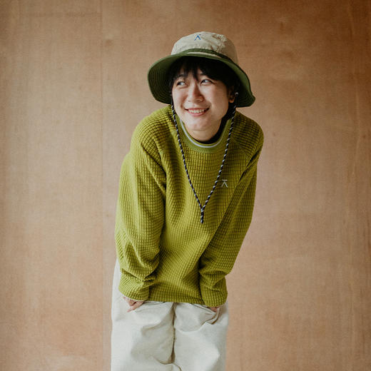 【品牌直发-童装秒杀】ACMEITEM爱棵米 Logo圆领套头抓绒插肩卫衣 男女同款GAF3310065E 商品图4