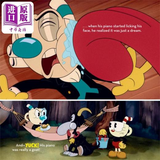 【中商原版】茶杯兄弟 钢琴课 The Cuphead Show The Piano Lesson 英文原版 儿童绘本 图画故事书 卡通动画 进口童书 3-7岁 商品图3