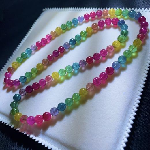 78.6g 8mm 碧玺手链 商品图7