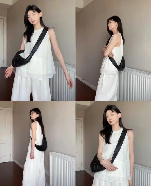 小众品牌小胎牛皮饺子包 四季百搭 独特款 商品图0