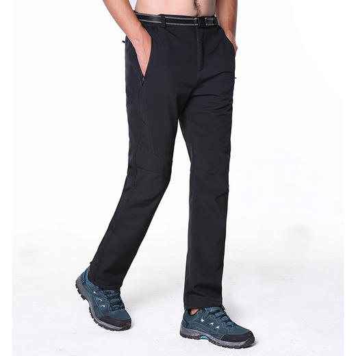 幸运鹿 情侣款加厚加绒冲锋裤768 商品图5