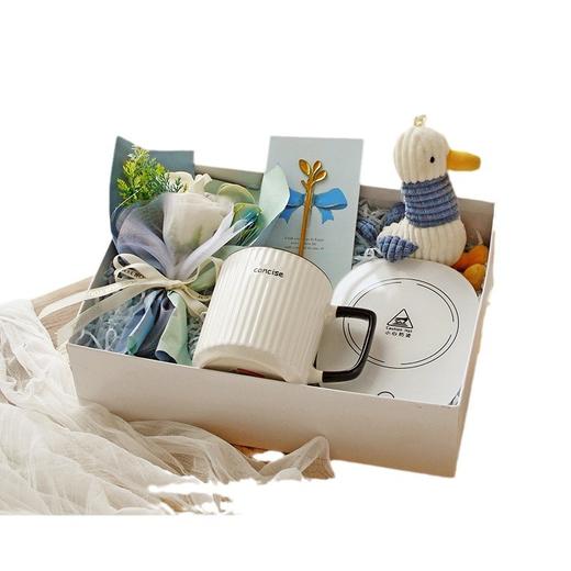 【实用马克杯礼盒】杯子送老师创意伴手礼 送朋友生日礼物 礼盒套装简约大方 商品图4