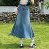 馥迦优雅迷人鱼尾牛仔半裙 商品缩略图1