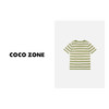 COCOZONE2023新款圆领条纹针织经典短袖T恤上衣23C19003 商品缩略图1
