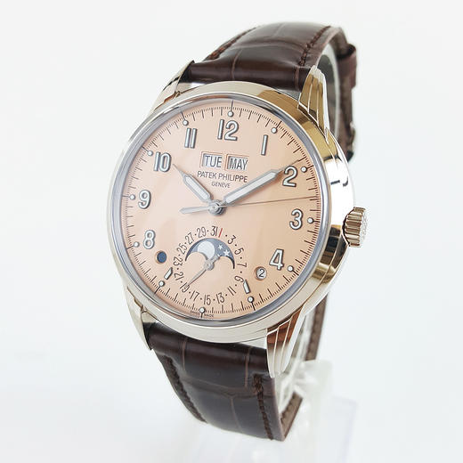 【闲置未使用部分有膜】百达翡丽超级复杂功能时计系列18k白金40mm日期显示星期显示月份显示月相显示年历显示万年历昼夜显示自动机械机芯男表5320G-011 230724PM05 商品图1