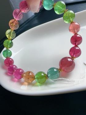 24.3g 9mm 碧玺手链