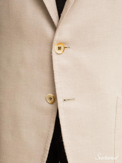 Sartoria Pirozzi Silk Linen Jacket 商品图1